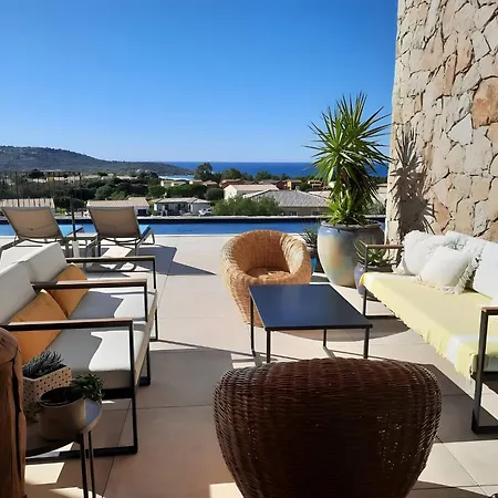 D'hotes Piscine Ile Rousse 3* Lozzi